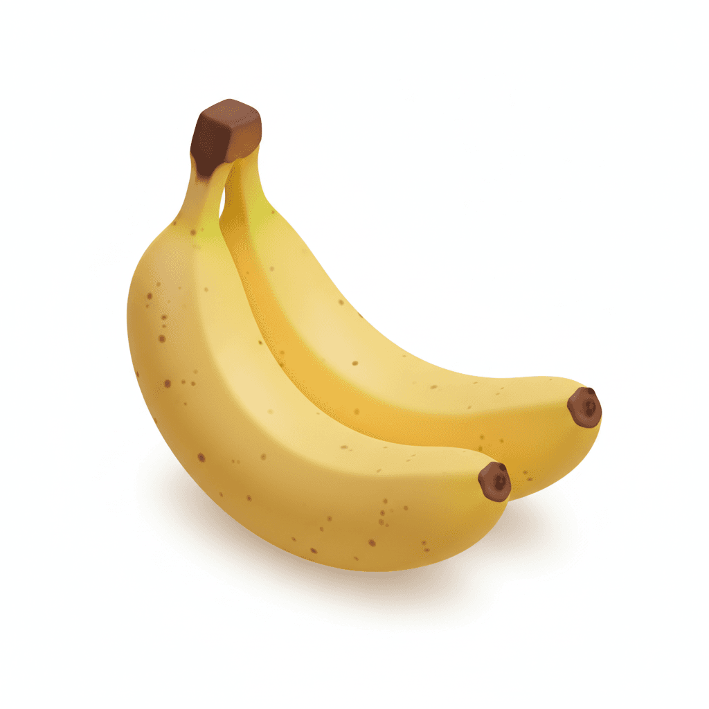 3D isometric icon: pisang
